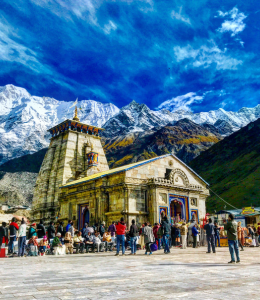 Undertake a spiritual journey to the revered shrines of Badrinath and Kedarnath, nestled amidst the Himalayan peaks.
